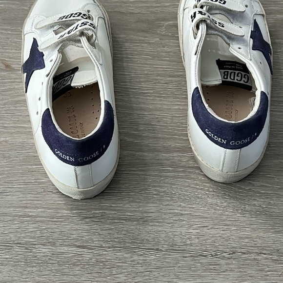 Golden Goose Kids White and Black Sneakers - Picture 4 of 4